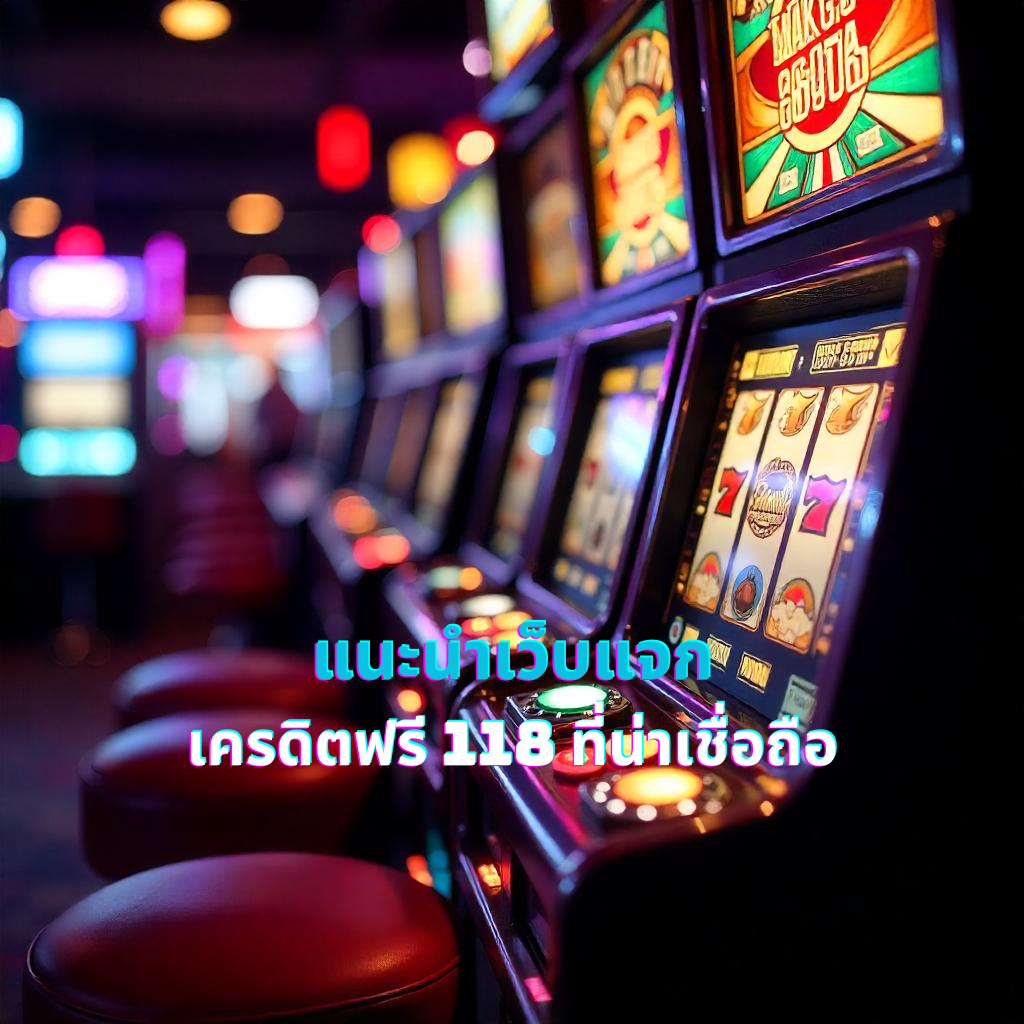 แนะนำเว็บแจก เครดิตฟรี 118 ที่น่าเชื่อถือ