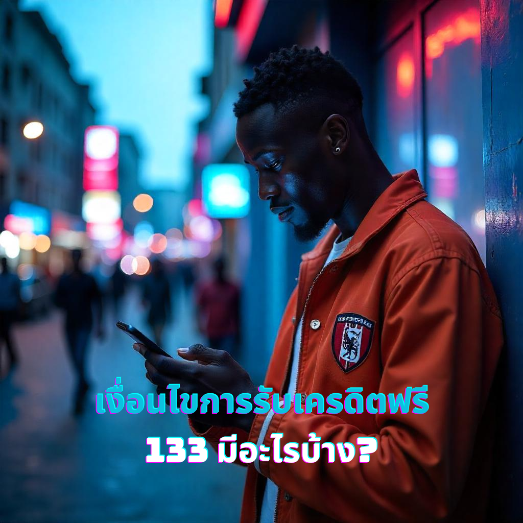 เงื่อนไขการรับเครดิตฟรี 133 มีอะไรบ้าง?