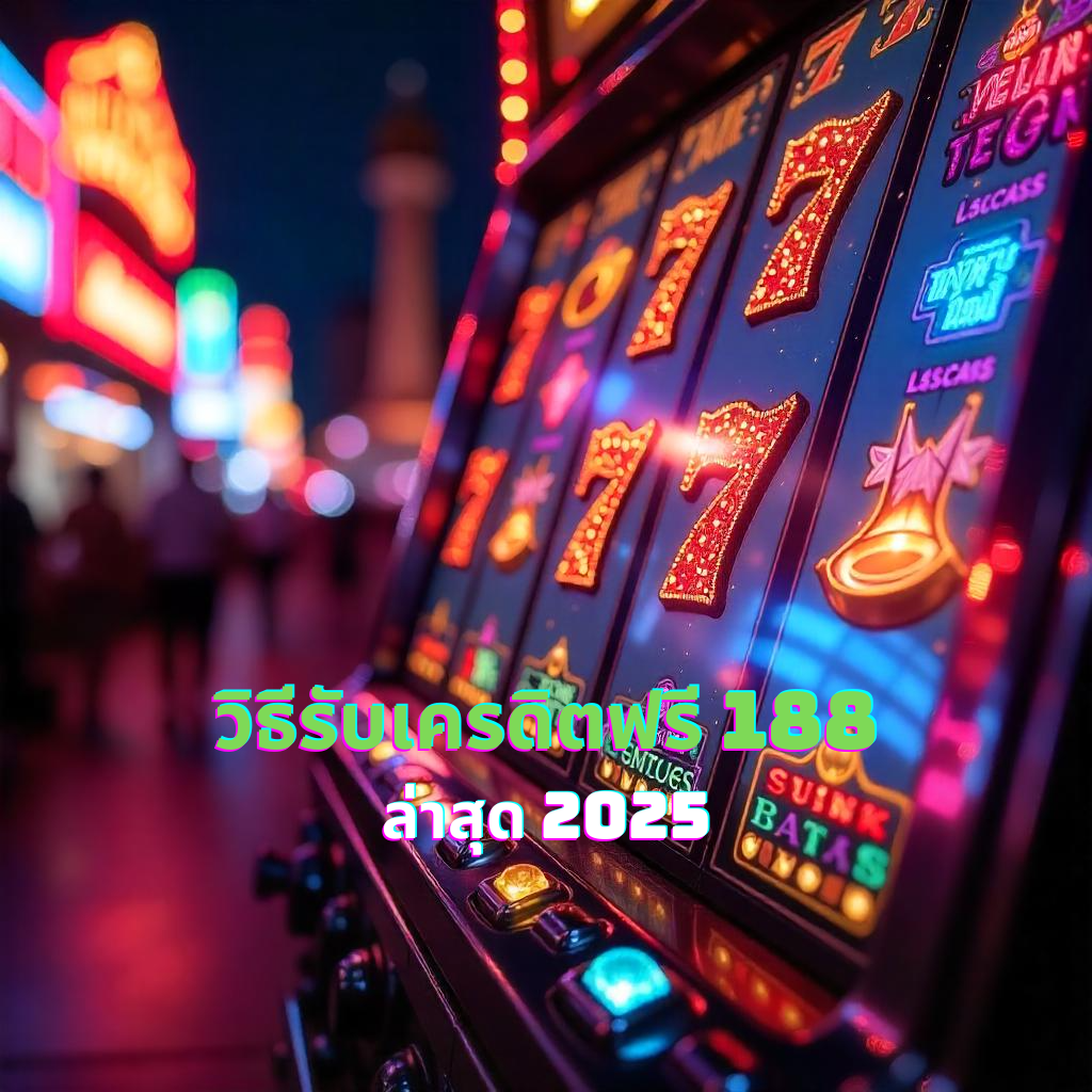 วิธีรับเครดิตฟรี 188 ล่าสุด 2025