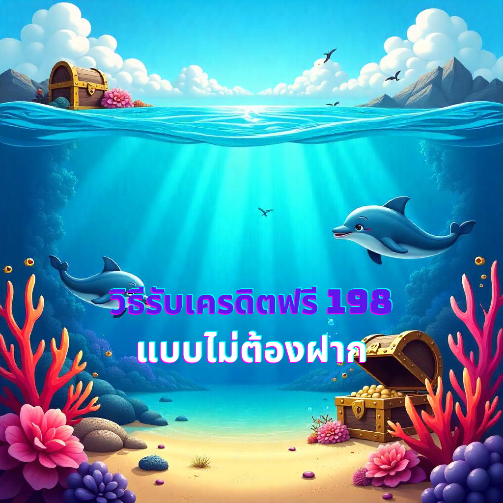 วิธีรับเครดิตฟรี 198 แบบไม่ต้องฝาก