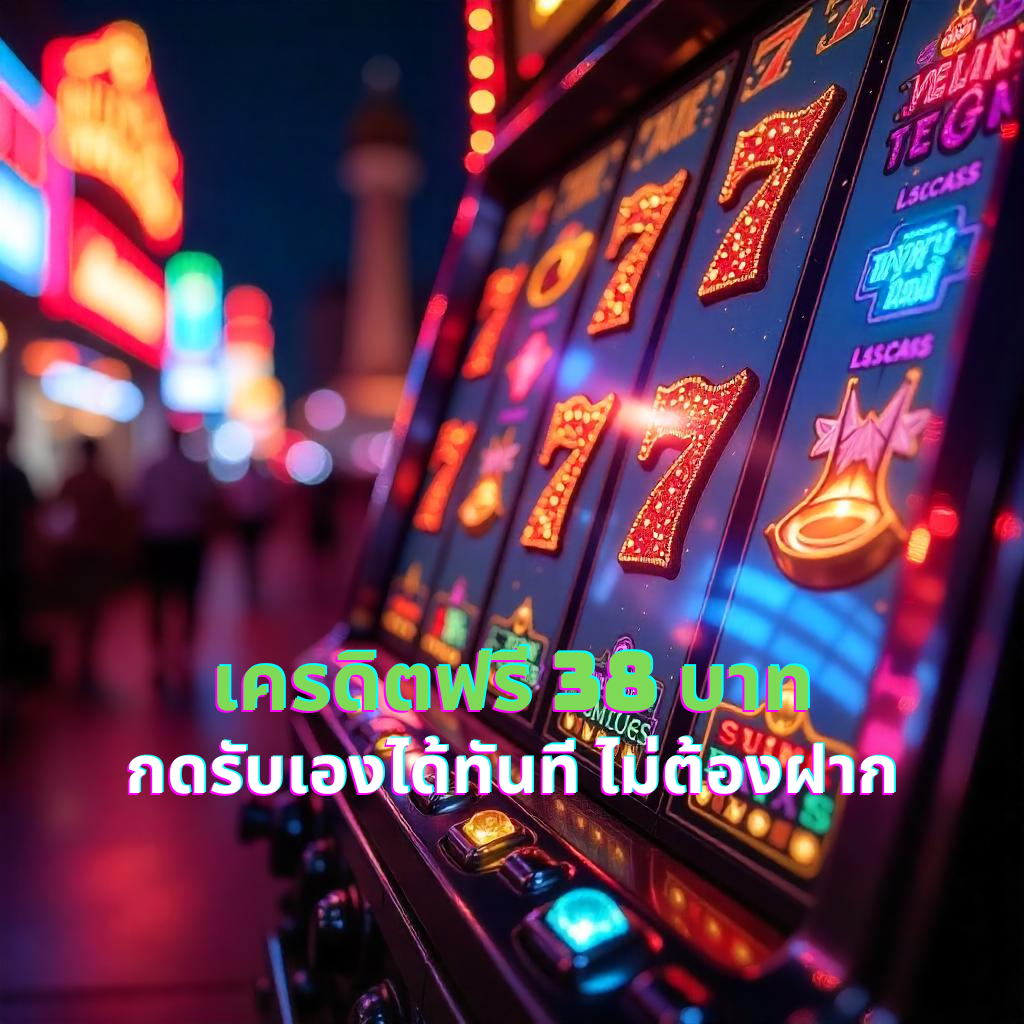 เครดิตฟรี 38 บาท กดรับเองได้ทันที ไม่ต้องฝาก