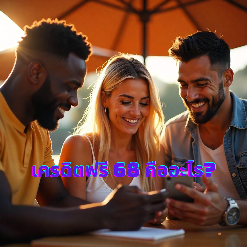 เครดิตฟรี 68 คืออะไร?