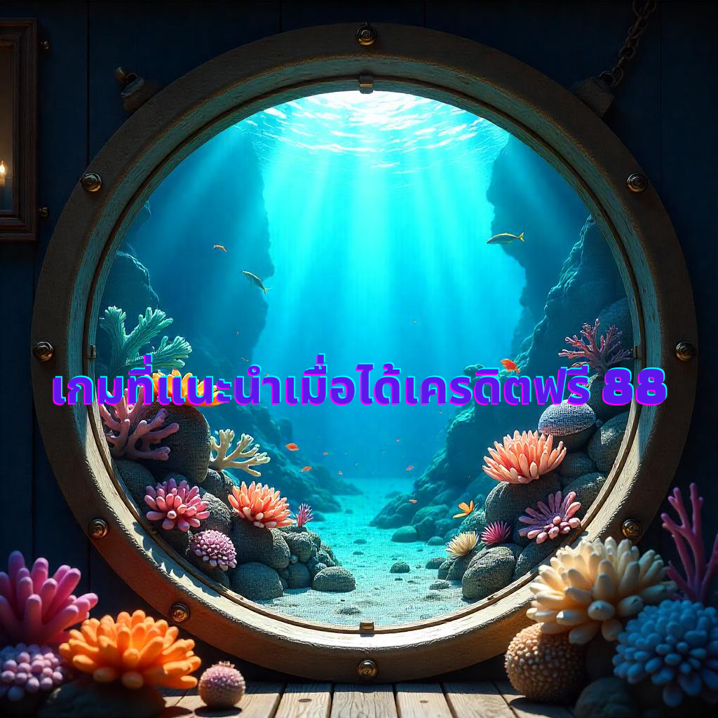 เกมที่แนะนำเมื่อได้เครดิตฟรี 88