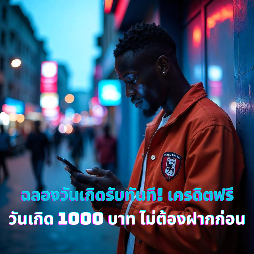 ฉลองวันเกิดรับทันที! เครดิตฟรี วันเกิด 1000 บาท ไม่ต้องฝากก่อน