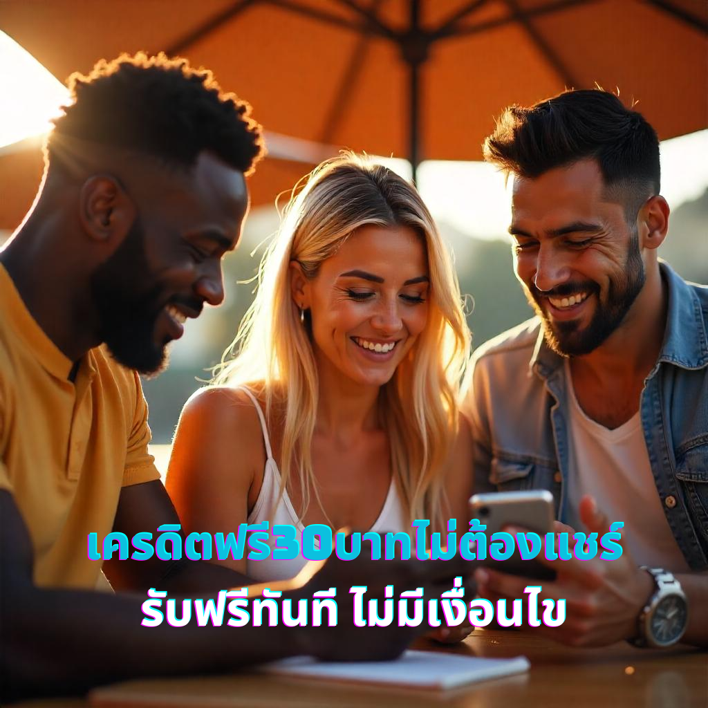 เครดิตฟรี30บาทไม่ต้องแชร์ รับฟรีทันที ไม่มีเงื่อนไข